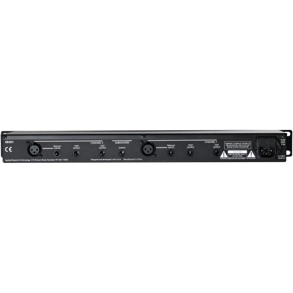 Main product image for ART CX311 Stereo 2-Way Crossover with Sub Out 245-862